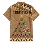 wombat-christmas-tree-family-matching-short-sleeve-bodycon-dress-and-hawaiian-shirt-australia-merry-xmas-simple-style