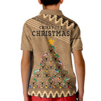 wombat-christmas-tree-kid-polo-shirt-australia-merry-xmas-simple-style