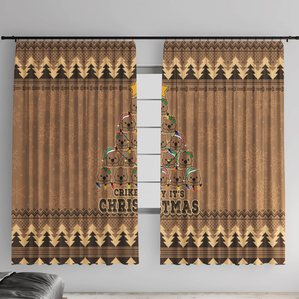 wombat-christmas-tree-window-curtain-australia-merry-xmas-simple-style