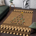 personalised-wombat-christmas-tree-area-rug-australia-merry-xmas-simple-style