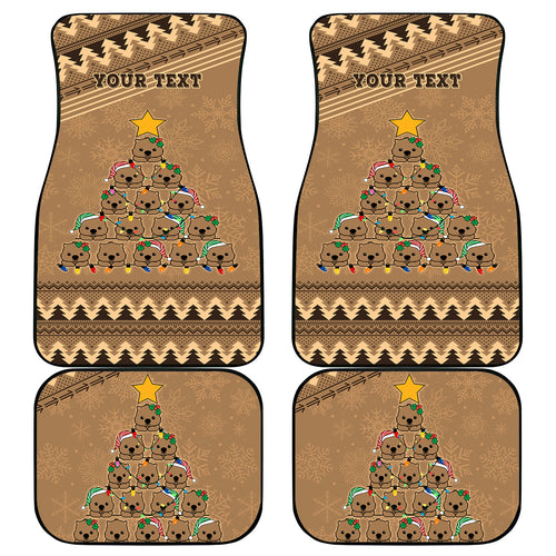 personalised-wombat-christmas-tree-car-mats-australia-merry-xmas-simple-style