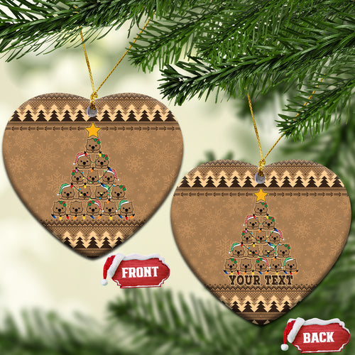 personalised-wombat-christmas-tree-ceramic-ornament-australia-merry-xmas-simple-style