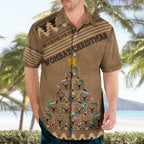 personalised-wombat-christmas-tree-hawaiian-shirt-australia-merry-xmas-simple-style