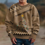 personalised-wombat-christmas-tree-kid-ugly-christmas-sweater-australia-merry-xmas-simple-style