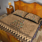 personalised-wombat-christmas-tree-quilt-bed-set-australia-merry-xmas-simple-style
