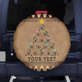 personalised-wombat-christmas-tree-spare-tire-cover-australia-merry-xmas-simple-style
