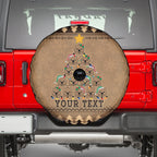personalised-wombat-christmas-tree-spare-tire-cover-australia-merry-xmas-simple-style