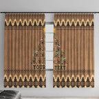 personalised-wombat-christmas-tree-window-curtain-australia-merry-xmas-simple-style