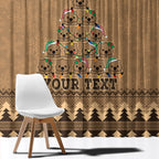 personalised-wombat-christmas-tree-window-curtain-australia-merry-xmas-simple-style
