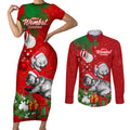 wombat-lover-couples-matching-short-sleeve-bodycon-dress-and-long-sleeve-button-shirt-australia-merry-christmas-aboriginal