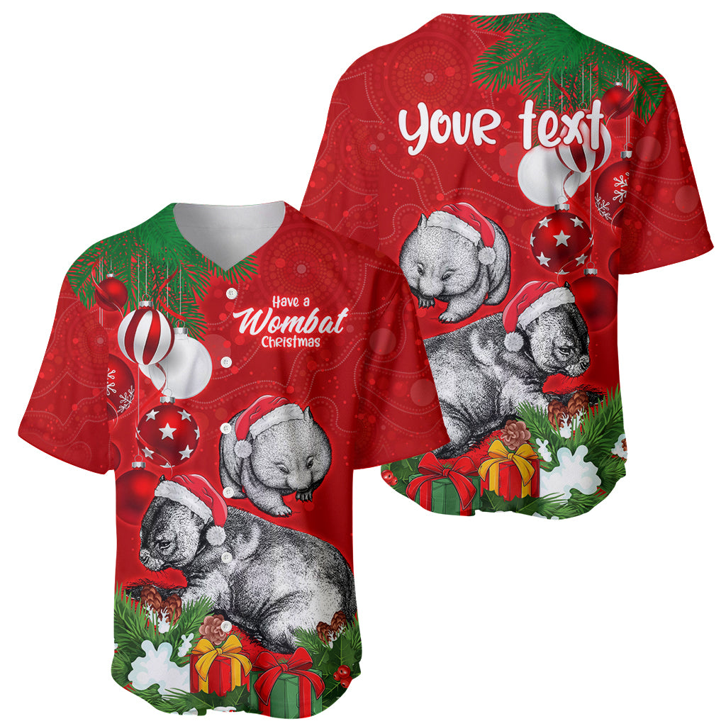personalised-wombat-lover-baseball-jersey-australia-merry-christmas-aboriginal