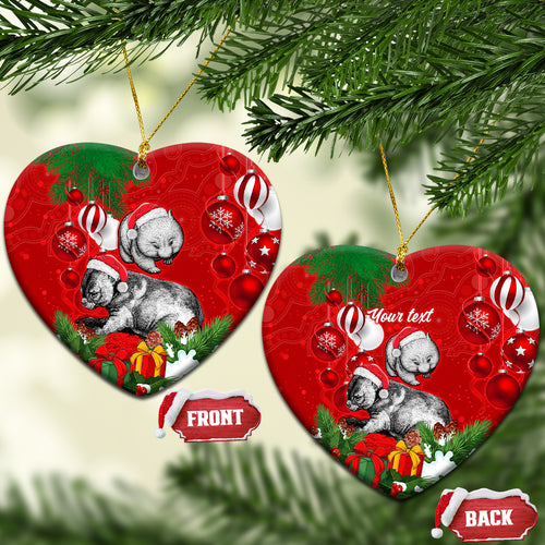 personalised-wombat-lover-ceramic-ornament-australia-merry-christmas-aboriginal