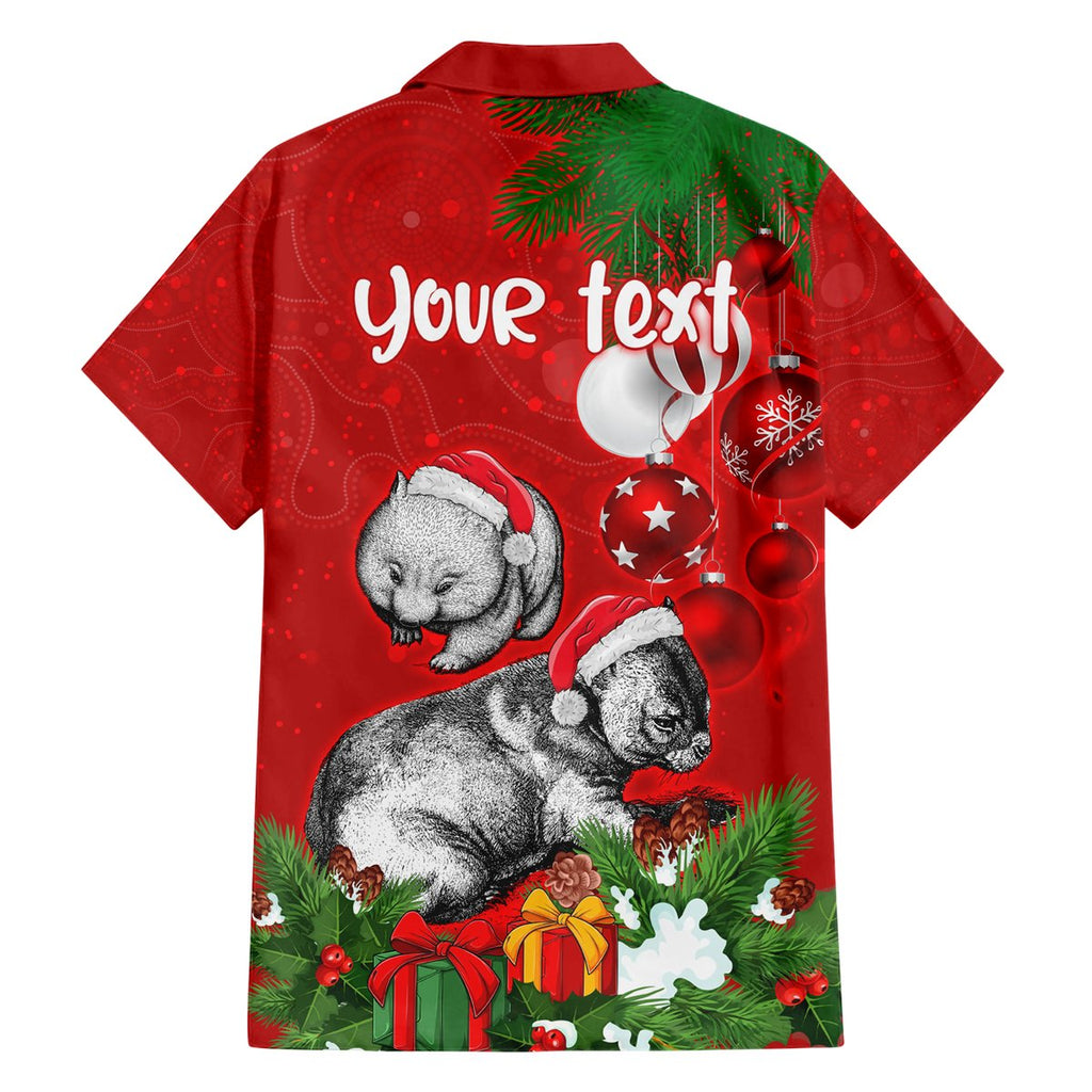 personalised-wombat-lover-hawaiian-shirt-australia-merry-christmas-aboriginal