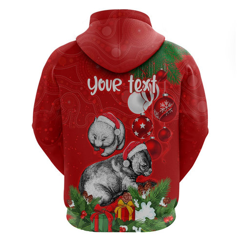 personalised-wombat-lover-hoodie-australia-merry-christmas-aboriginal