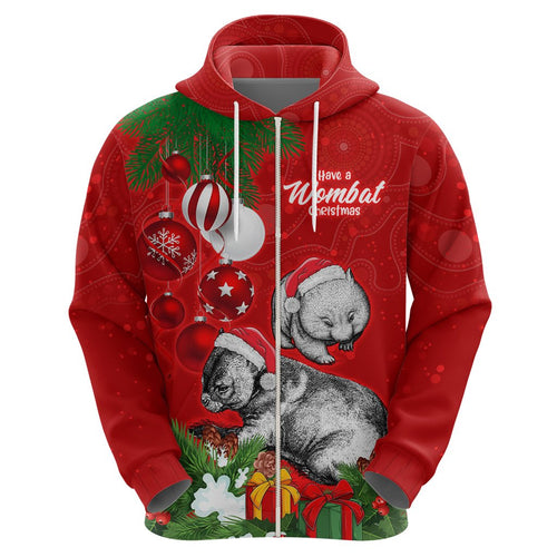 personalised-wombat-lover-hoodie-australia-merry-christmas-aboriginal