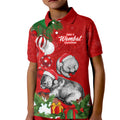 personalised-wombat-lover-kid-polo-shirt-australia-merry-christmas-aboriginal