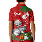 personalised-wombat-lover-kid-polo-shirt-australia-merry-christmas-aboriginal