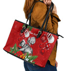 personalised-wombat-lover-leather-tote-bag-australia-merry-christmas-aboriginal