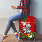 personalised-wombat-lover-luggage-cover-australia-merry-christmas-aboriginal