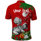 personalised-wombat-lover-polo-shirt-australia-merry-christmas-aboriginal