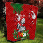 personalised-wombat-lover-quilt-australia-merry-christmas-aboriginal