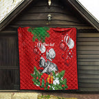 personalised-wombat-lover-quilt-australia-merry-christmas-aboriginal
