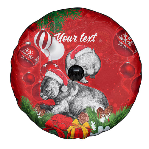 personalised-wombat-lover-spare-tire-cover-australia-merry-christmas-aboriginal