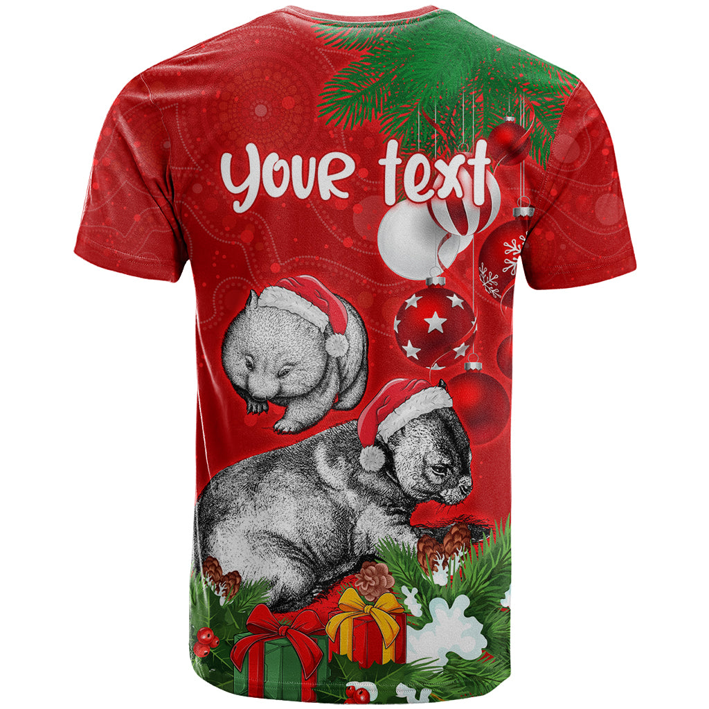 personalised-wombat-lover-t-shirt-australia-merry-christmas-aboriginal
