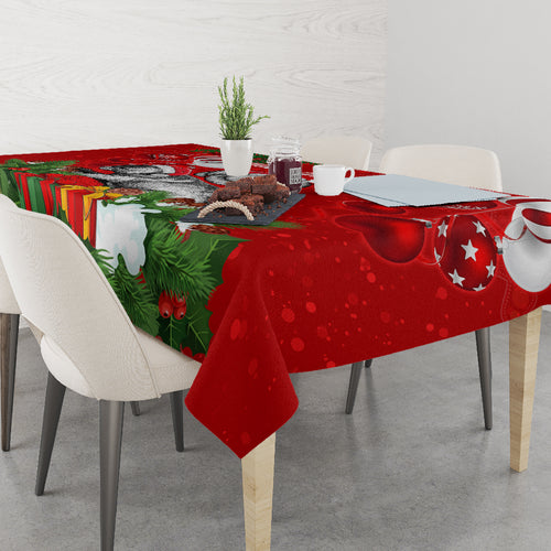 personalised-wombat-lover-tablecloth-australia-merry-christmas-aboriginal