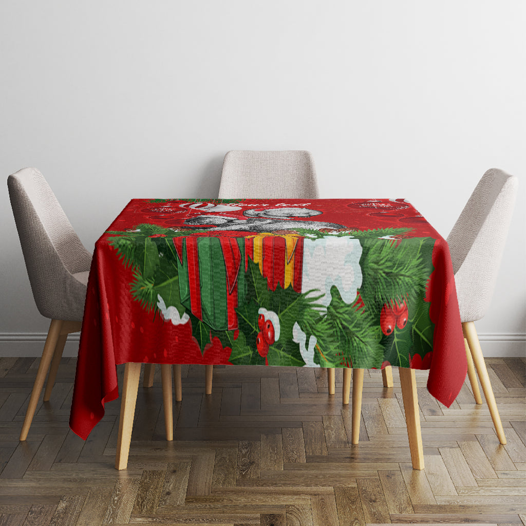 personalised-wombat-lover-tablecloth-australia-merry-christmas-aboriginal