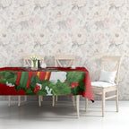 personalised-wombat-lover-tablecloth-australia-merry-christmas-aboriginal
