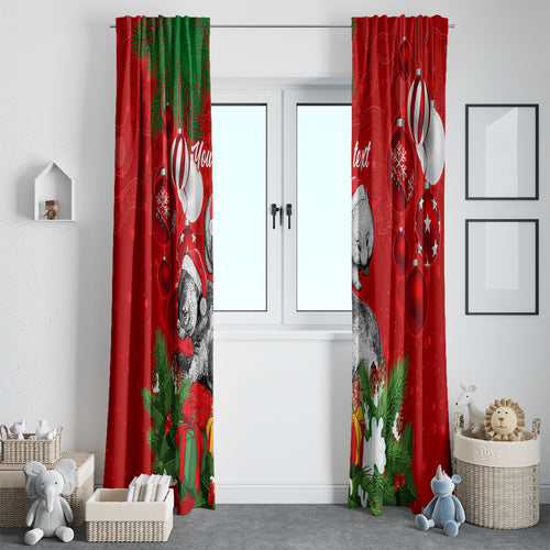 personalised-wombat-lover-window-curtain-australia-merry-christmas-aboriginal