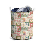 Aussie Birds Christmas La La Land Laundry Basket Beige Vintage Stamp Edition - Aussie Hoodie