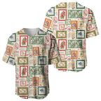 Aussie Birds Christmas La La Land Baseball Jersey Beige Vintage Stamp Edition - Aussie Hoodie