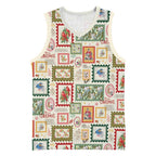 Aussie Birds Christmas La La Land Basketball Jersey Beige Vintage Stamp Edition - Aussie Hoodie