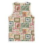 Aussie Birds Christmas La La Land Basketball Jersey Beige Vintage Stamp Edition - Aussie Hoodie
