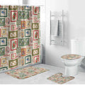 Aussie Birds Christmas La La Land Bathroom Set Beige Vintage Stamp Edition - Aussie Hoodie