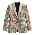Aussie Birds Christmas La La Land Blazer Beige Vintage Stamp Edition - Aussie Hoodie