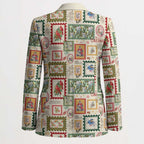 Aussie Birds Christmas La La Land Blazer Beige Vintage Stamp Edition - Aussie Hoodie