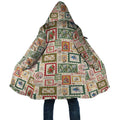Aussie Birds Christmas La La Land Cloak Beige Vintage Stamp Edition - Aussie Hoodie