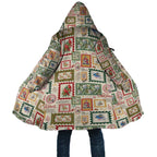 Aussie Birds Christmas La La Land Cloak Beige Vintage Stamp Edition - Aussie Hoodie