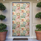 Aussie Birds Christmas La La Land Door Cover Beige Vintage Stamp Edition - Aussie Hoodie