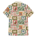 Aussie Birds Christmas La La Land Family Matching Summer Maxi Dress and Hawaiian Shirt Beige Vintage Stamp Edition - Aussie Hoodie