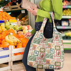 Aussie Birds Christmas La La Land Grocery Bag Beige Vintage Stamp Edition - Aussie Hoodie