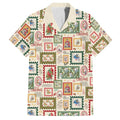 Aussie Birds Christmas La La Land Hawaiian Shirt Beige Vintage Stamp Edition - Aussie Hoodie