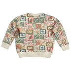 Aussie Birds Christmas La La Land Kid Ugly Christmas Sweater Beige Vintage Stamp Edition - Aussie Hoodie