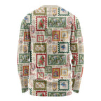 Aussie Birds Christmas La La Land Long Sleeve Shirt Beige Vintage Stamp Edition - Aussie Hoodie