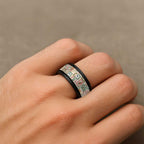 Aussie Birds Christmas La La Land Spinner Ring Beige Vintage Stamp Edition - Aussie Hoodie