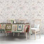 Aussie Birds Christmas La La Land Tablecloth Beige Vintage Stamp Edition - Aussie Hoodie