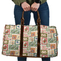 Aussie Birds Christmas La La Land Travel Bag Beige Vintage Stamp Edition - Aussie Hoodie